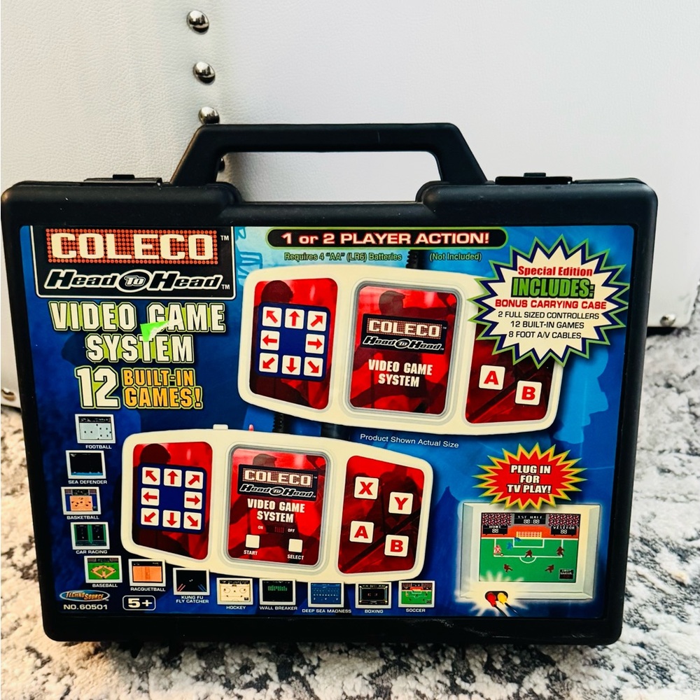 Special Edition Coleco Head to Head Video Game System w/ 12 built-in games